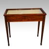 Victorian inlaid curio table rear