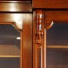 Victorian mahogany 3 door breakfront bookcase door corbel
