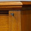 Victorian teak Wellington chest key