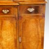 Walnut small breakfront bookcase door