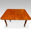 William IV mahogany extendng dining table no leaf