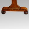 WmIV rosewood library table end support