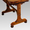 WmIV rosewood library table end supports