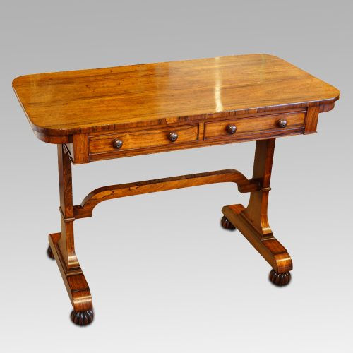 WmIV rosewood library table front