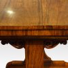 WmIV rosewood library table scrolls