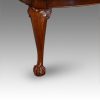 Edwardian mahogany claw and ball extending dining table leg