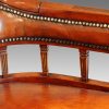 Edwardian mahogany desk chair spindle