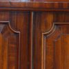 Fine Victorian mahogany bookcase door detail