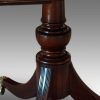 Mahogany Regency style pedestal dining table column