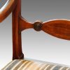 Set of 8 Regency mahogany dining chairs central bar roundel