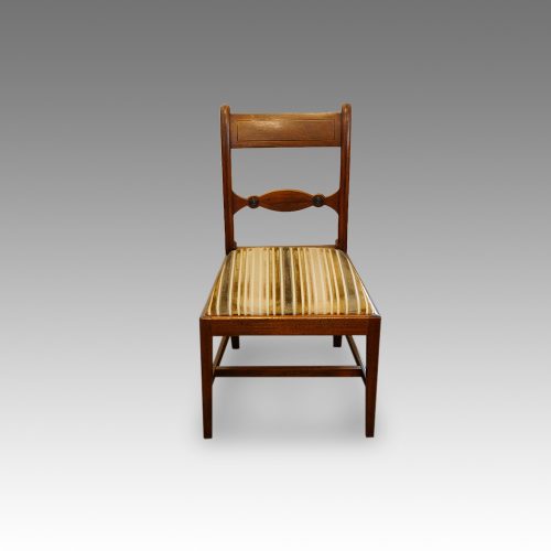 Set of 8 Regency mahogany dining chairs side chair