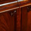 Victorian mahogany chiffonier sideboard door detail