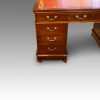 Victorian mahogany pedestal desk drawers