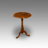 Victorian walnut coffee table detail