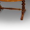 Victorian walnut coffee table stretcher