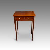 Edwardian mahogany small side-table