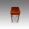 Edwardian mahogany small side-table side view