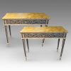 Pair of console tables