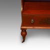 Pair painted waterfall bookcases handle