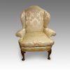 Queen Anne style wing-chair