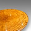 Victorian burr walnut coffee table oval end
