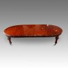 Victorian mahogany 12 seat extending dining table side