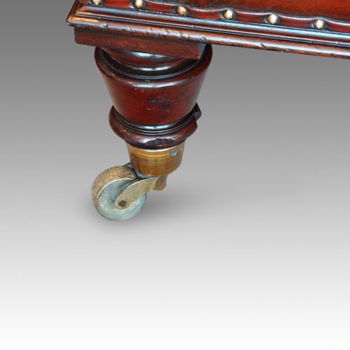 Leather large stool leg 2
