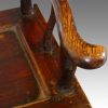 Pair of Chinese elm yoke chairs arm