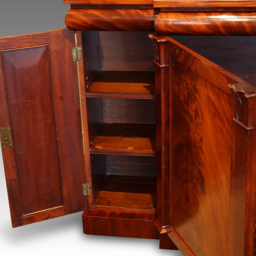 Victorian 3 door chiffonier sideboard end cupboard