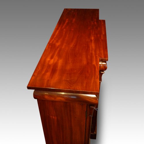 Victorian 3 door chiffonier sideboard top