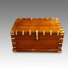 Victorian brass bound military chest