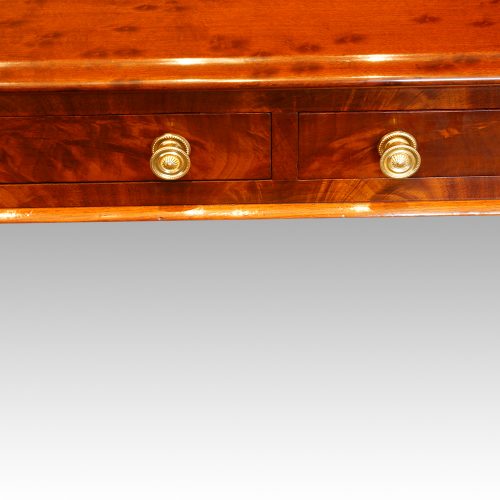Victorian mahogany side-table drawer fronts