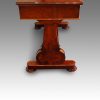 Victorian mahogany side-table end