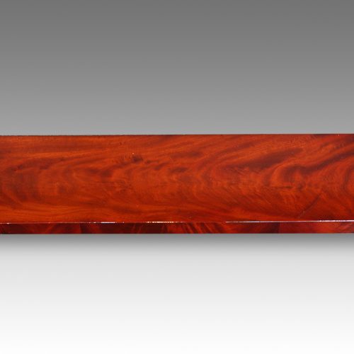 Victorian mahogany side-table stretcher