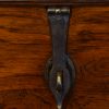 Victorian teak brass bound military chest hasp
