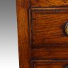 19thc. oak potboard dresser base drawer banding