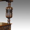 Antique oak court cupboard bulbous