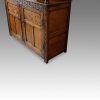Antique oak court cupboard end