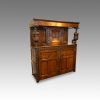 Antique oak court cupboard full view