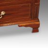 Georgian mahogany Lancashire bureau ogee bracket feet