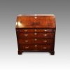 Georgian walnut bureau front