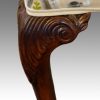 Pair of Gainsborough style chairs leg knee