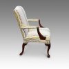 Pair of Gainsborough style chairs side