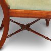 Regency dining chairs set of 8 bock and turned stretcher