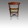 Regency dining chairs set of 8 rear view