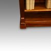 Victorian mahogany open bookcase plinth