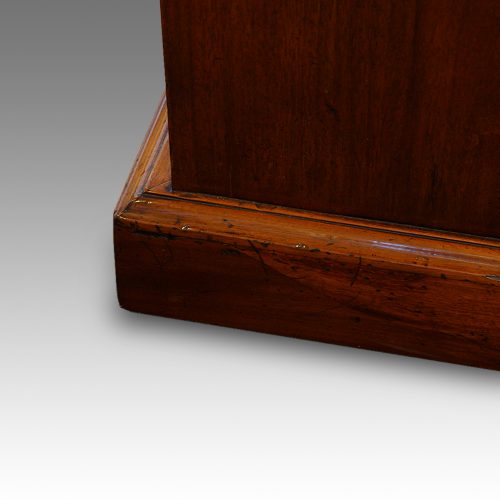 Victorian mahogany partners desk plinth
