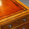 Victorian mahogany partners desk tooling