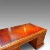 Victorian mahogany partners desk top