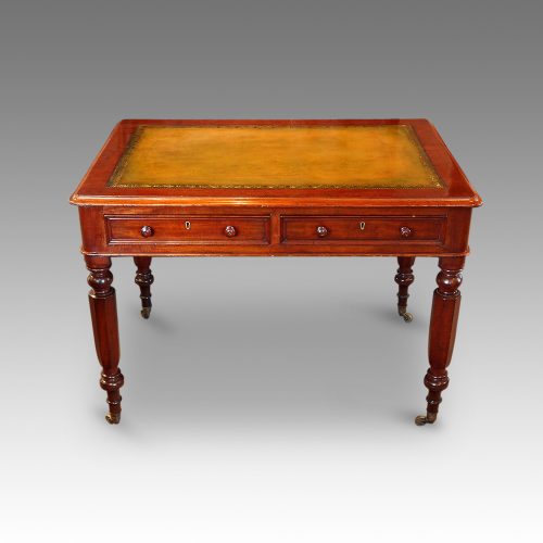 Victorian mahogany writing table